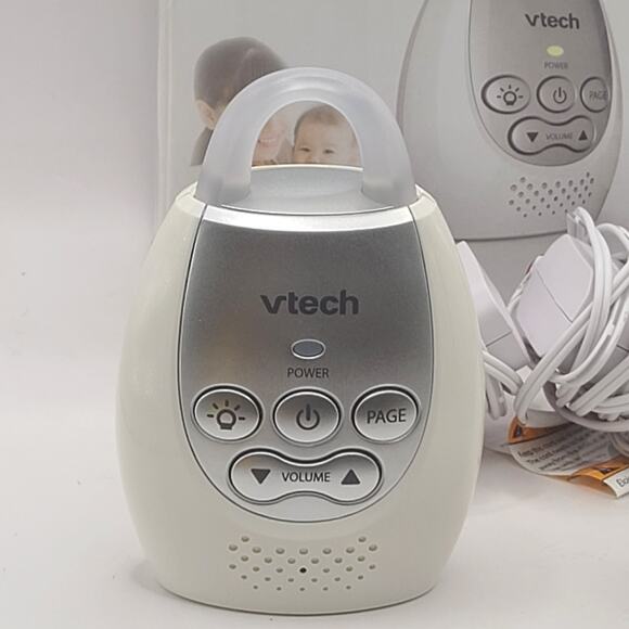 Vtech Baby Monitor DM221PU & DM221BU with Power Adapters Tested And Working - Picture 2 of 7